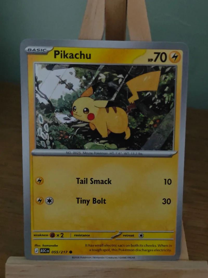 Pikachu · Ascended Heroes · 55 · Near Mint
