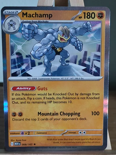 Machamp · 151 · 68 · Holo · Near Mint