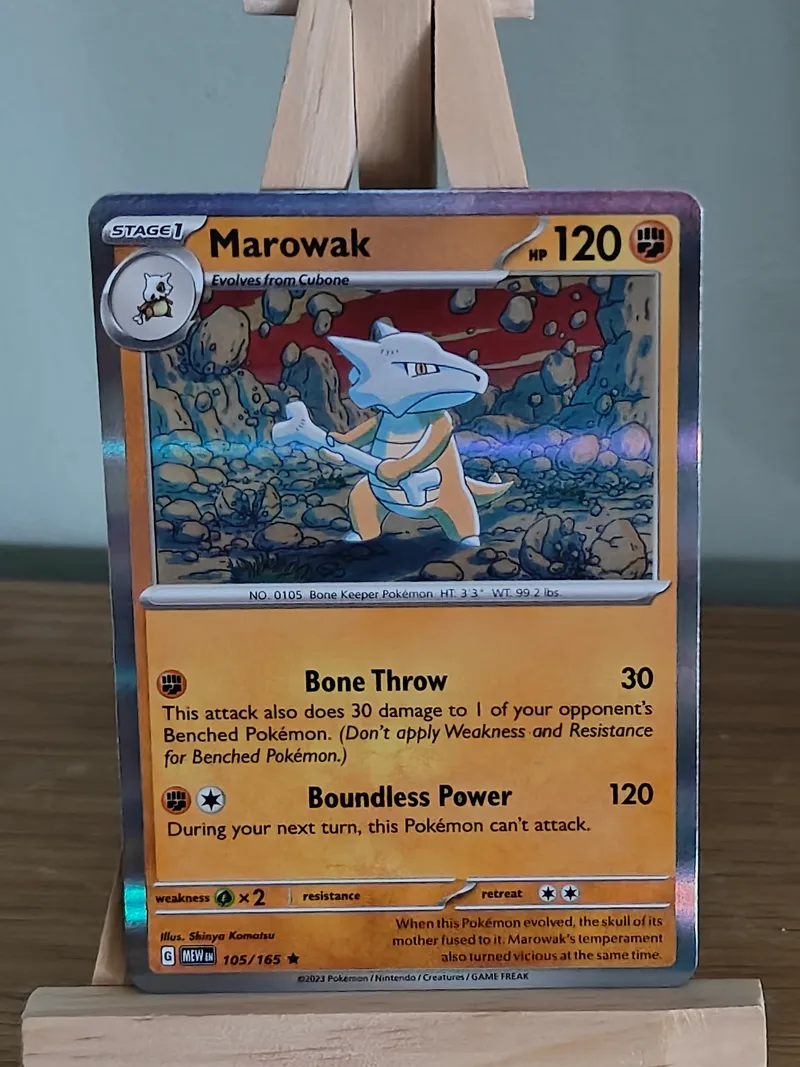 Marowak · 151 · 105 · Holo · Near Mint