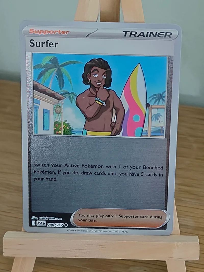 Surfer · Ascended Heroes · 200 · Reverse Holo · Near Mint