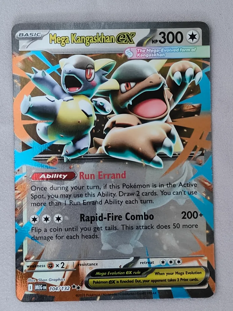 Mega Kangaskhan ex · Mega Evolution · 104 · Holo · Near Mint