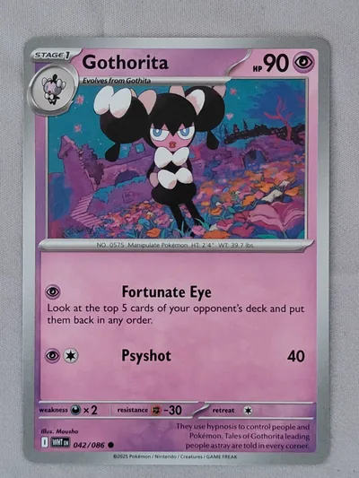 Gothorita · White Flare · 42 · Near Mint