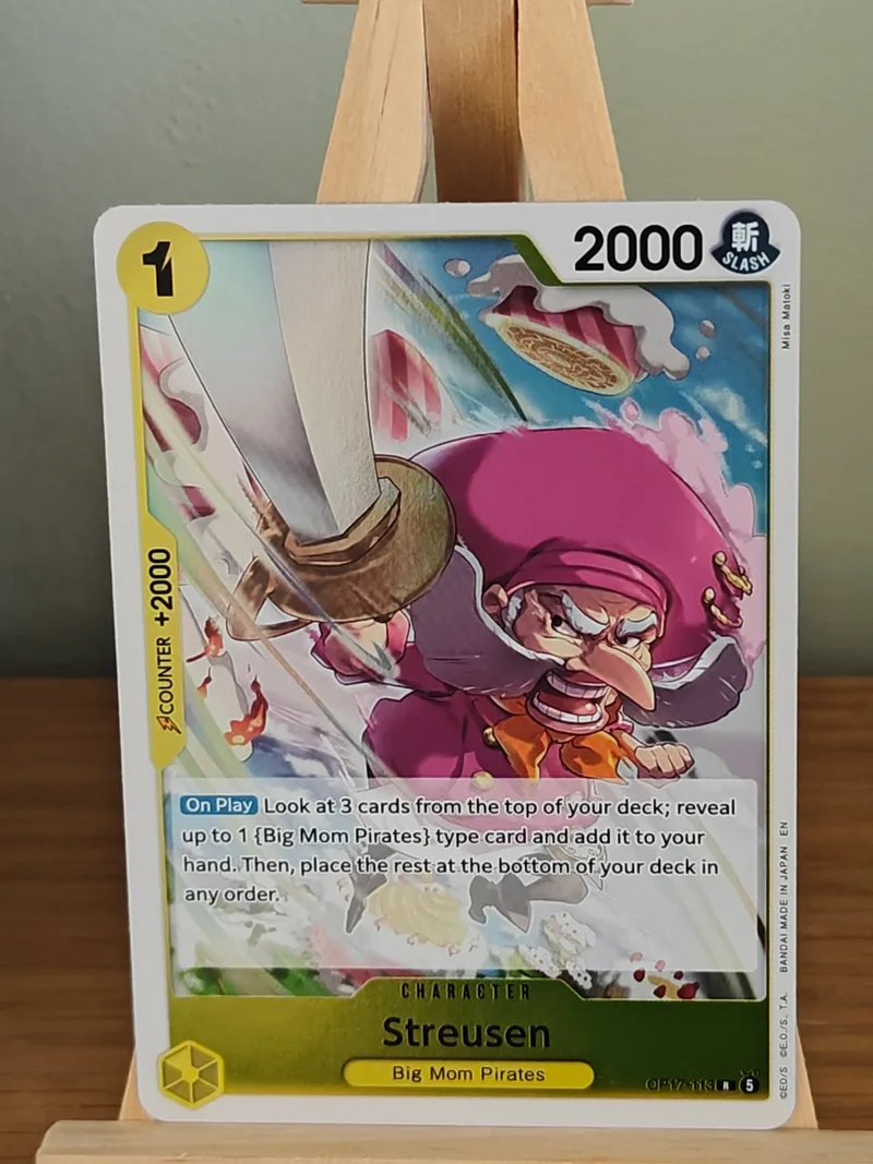 Streusen · The World's Strongest Warriors · OP17-113 · Near Mint