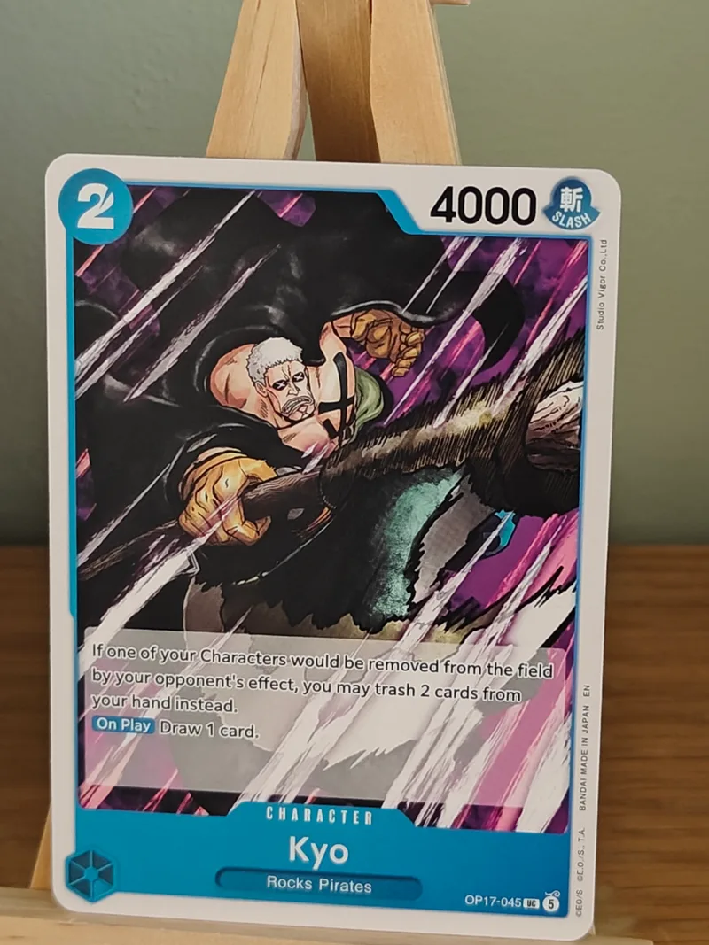 Kyo · The World's Strongest Warriors · OP17-045 · Near Mint