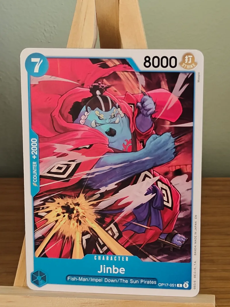 Jinbe · The World's Strongest Warriors · OP17-051 · Near Mint