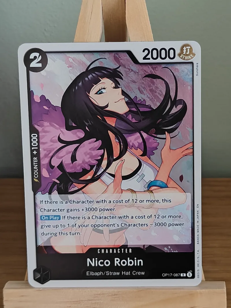 Nico Robin · The World's Strongest Warriors · OP17-087 · Near Mint