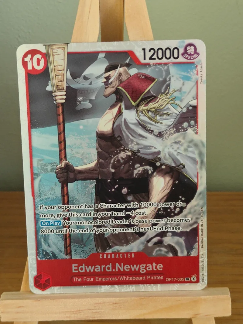 Edward.Newgate · The World's Strongest Warriors · OP17-005 · Near Mint