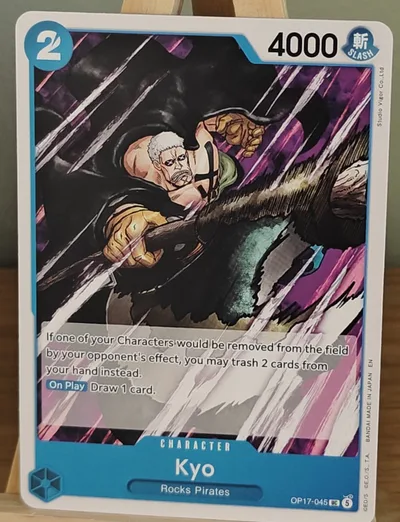 Kyo · The World's Strongest Warriors · OP17-045 · Near Mint
