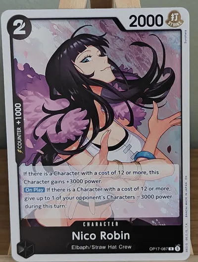 Nico Robin · The World's Strongest Warriors · OP17-087 · Near Mint
