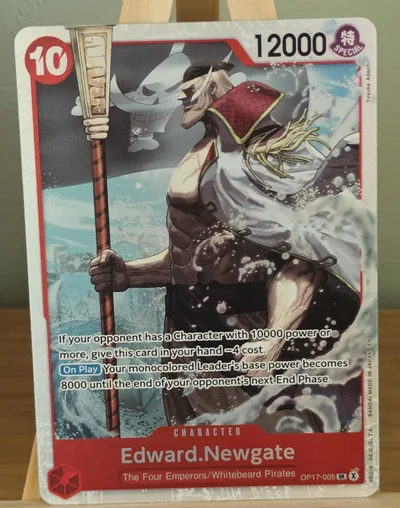 Edward.Newgate · The World's Strongest Warriors · OP17-005 · Near Mint