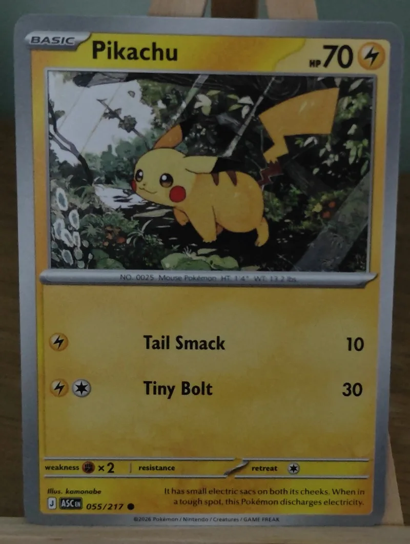 Pikachu · Ascended Heroes · 55 · Near Mint