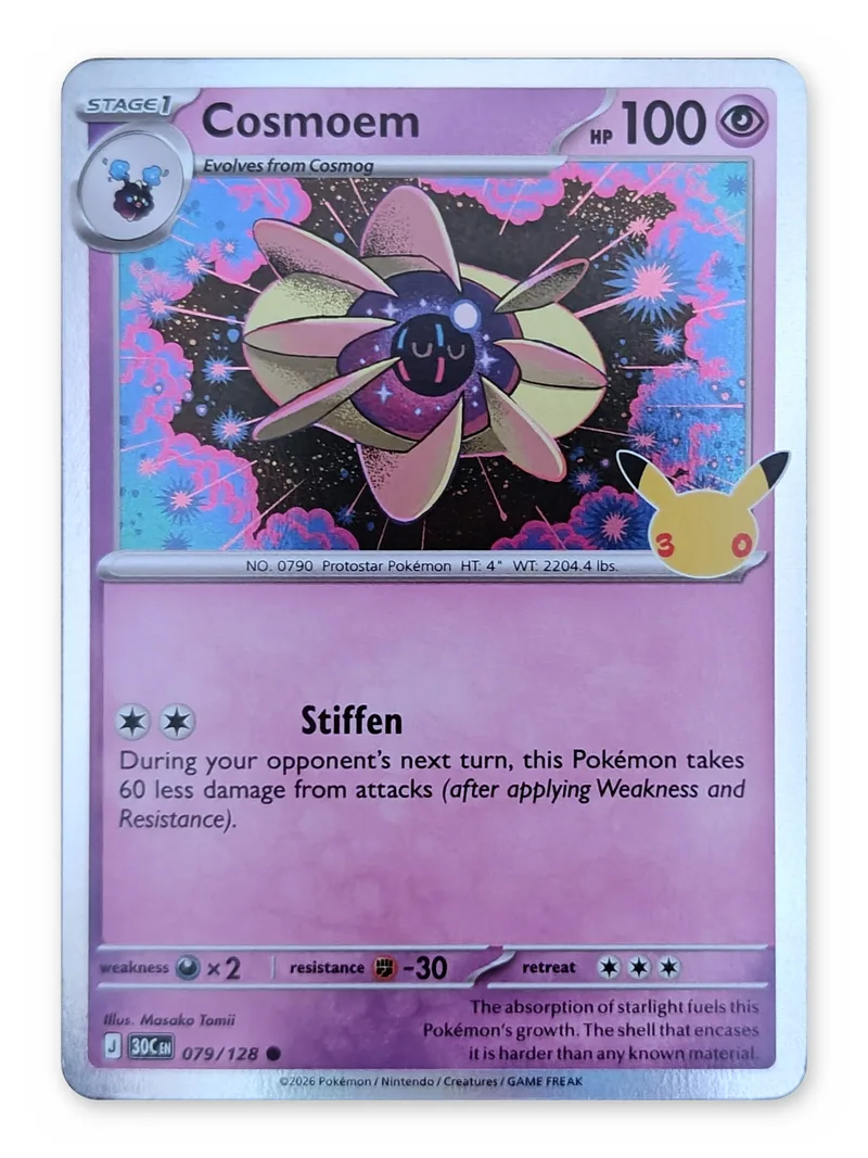 Cosmoem · 30th Celebration · 079 · Holo · Near Mint