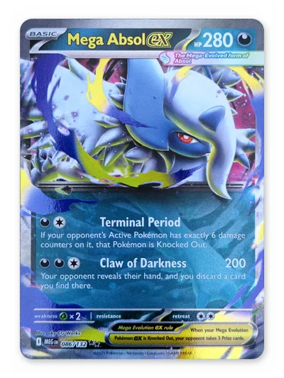 Mega Absol ex · Mega Evolution · 86 · Holo · Near Mint