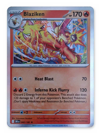 Blaziken · Destined Rivals · 42 · Holo · Near Mint