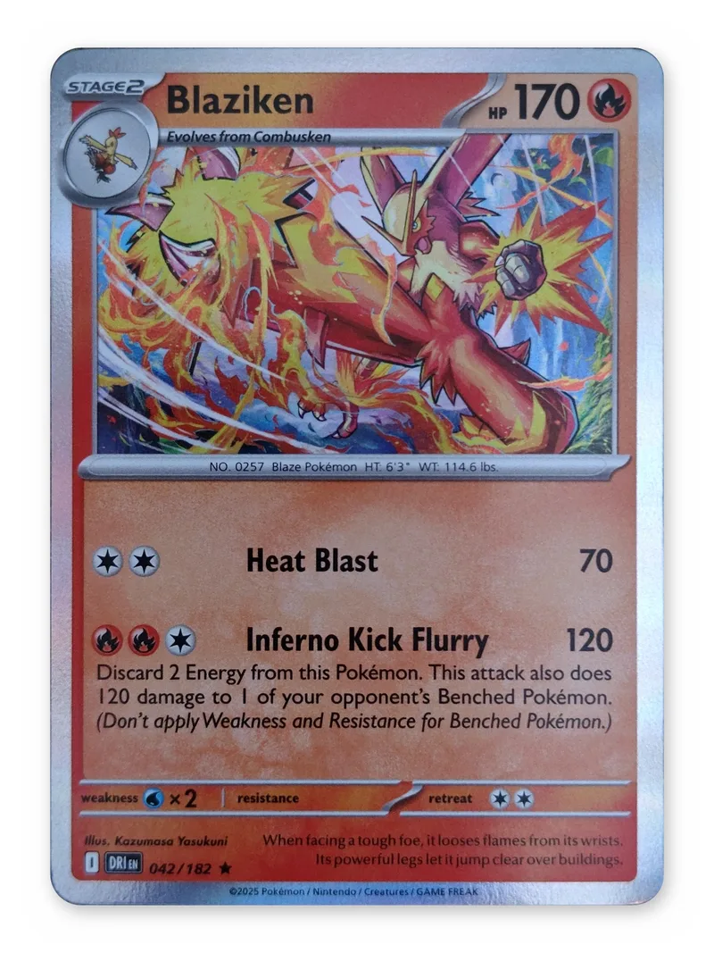 Blaziken · Destined Rivals · 42 · Holo · Near Mint