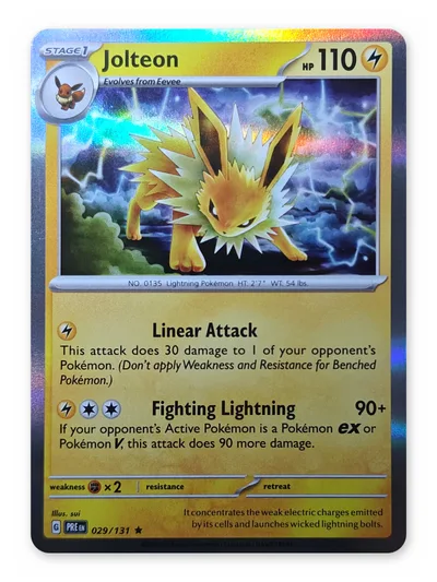 Jolteon · Prismatic Evolutions · 29 · Holo · Near Mint