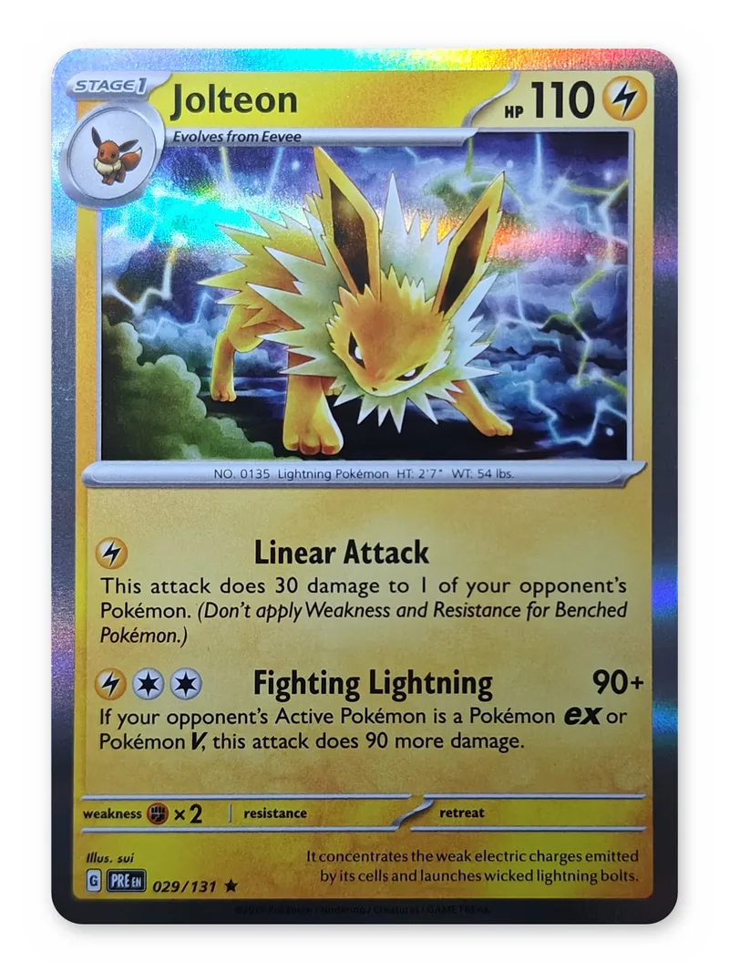 Jolteon · Prismatic Evolutions · 29 · Holo · Near Mint