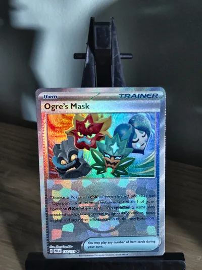 Ogre's Mask · Prismatic Evolutions · 118 · Poké Ball · Near Mint