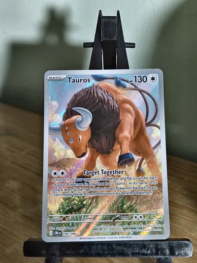 Tauros · Chaos Rising · 96 · Holo · Near Mint