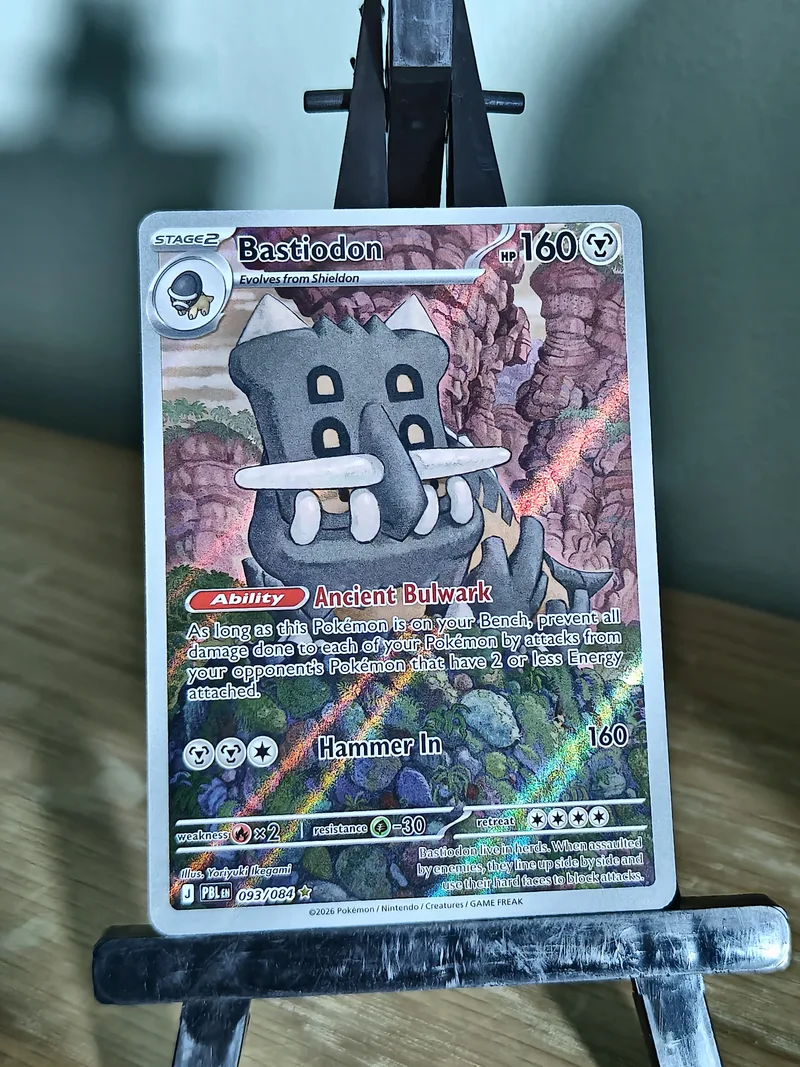 Bastiodon · Pitch Black · 93 · Holo · Near Mint