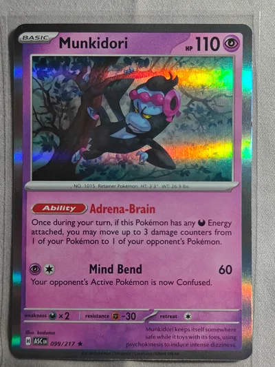 Munkidori · Ascended Heroes · 99 · Holo · Near Mint