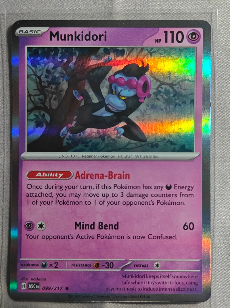 Munkidori · Ascended Heroes · 99 · Holo · Near Mint